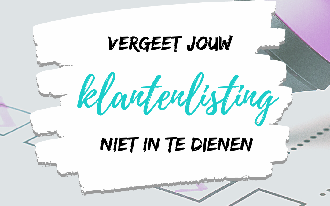 Is jouw btw klantenlisting al ingediend?